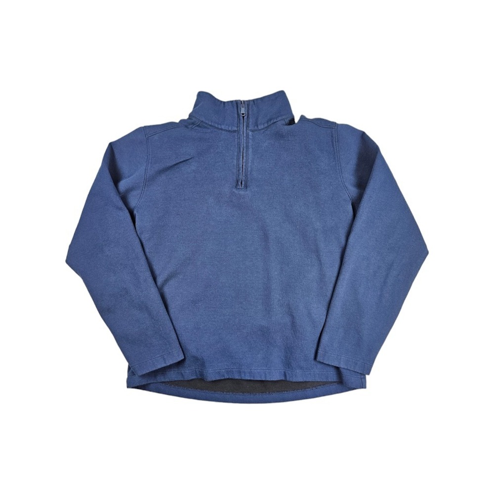 Bonobos Sweater Mens Blue Large Quarter Zip Pullover Slim Fit Athletic Golf